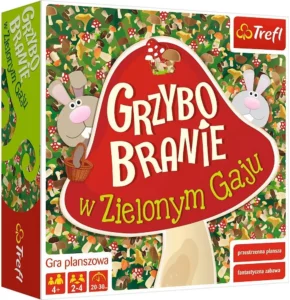 Fajne Gry Planszowe dla Dzieci grzybobranie