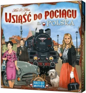 Fajne Gry Planszowe dla Rodzin wsiąść do pociągu POLSKA